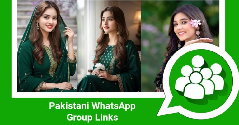 Pakistani WhatsApp Group Links