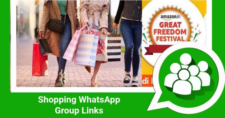Shopping WhatsApp Group Links