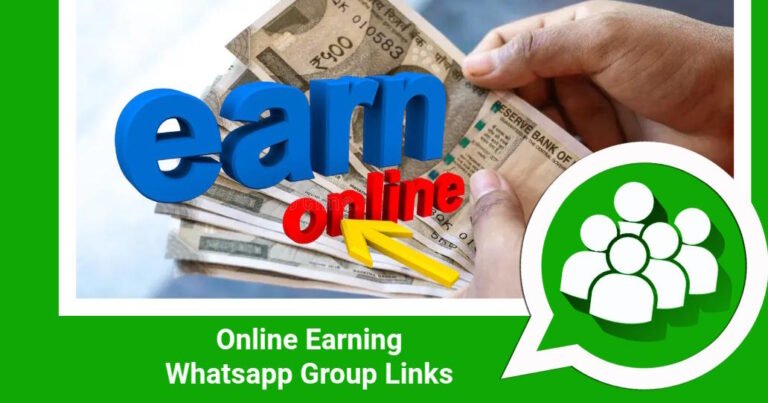 Online Earning Whatsapp Group Links